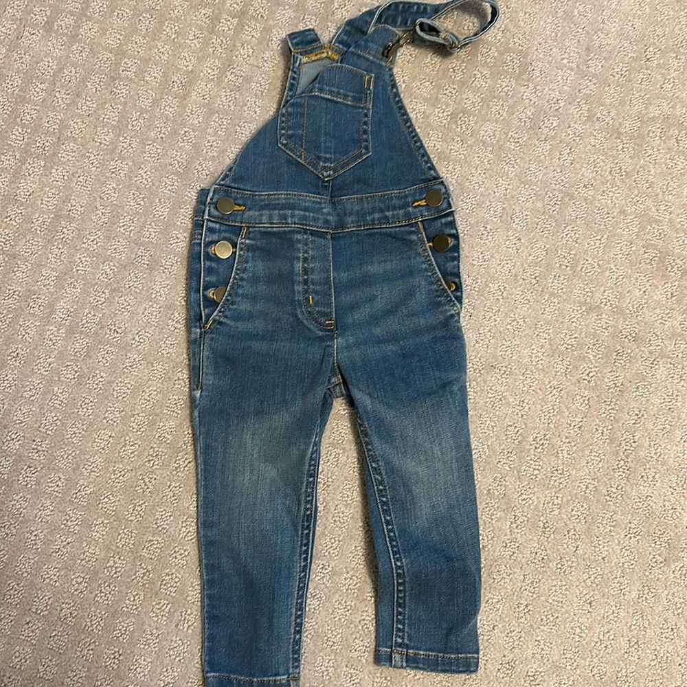 Crewcuts girls overalls size 2